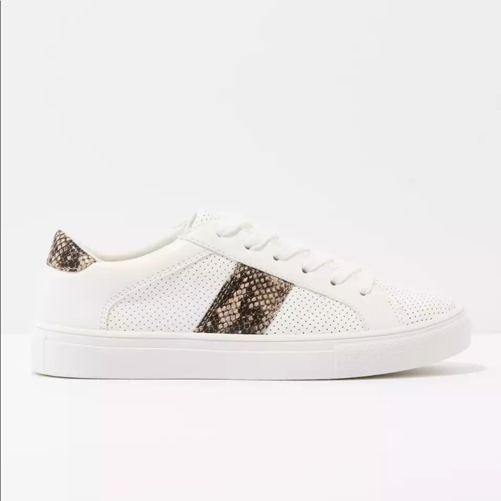 American Eagle Snakeskin Perforated Sneaker